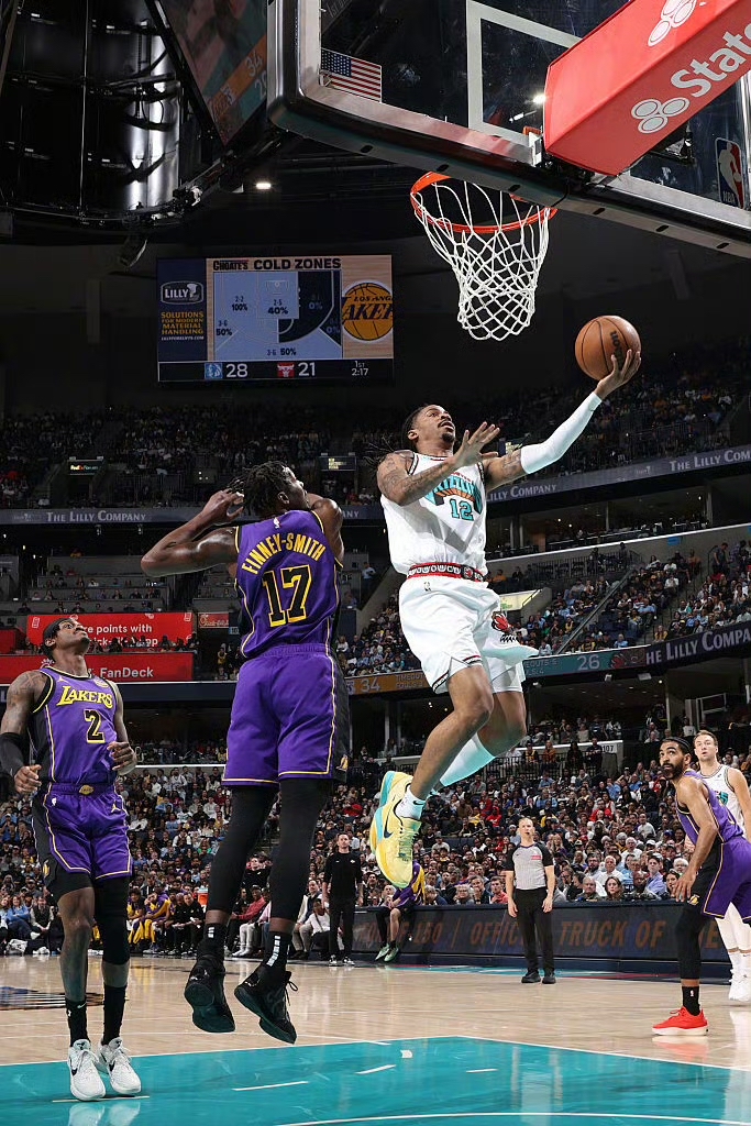 湖人击败灰熊，重振战绩